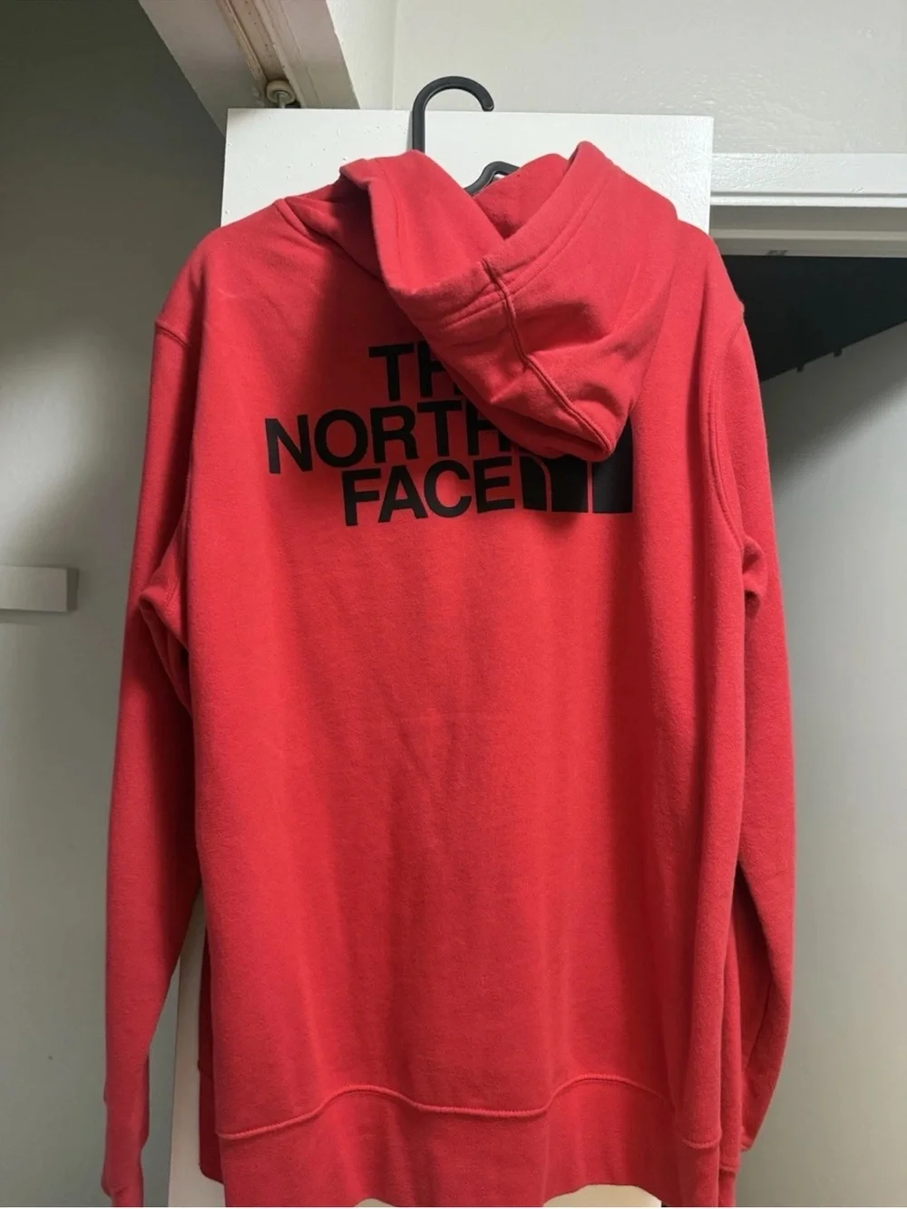 The North Face Men’s Bright Red Full-Zip Hooded Jacket